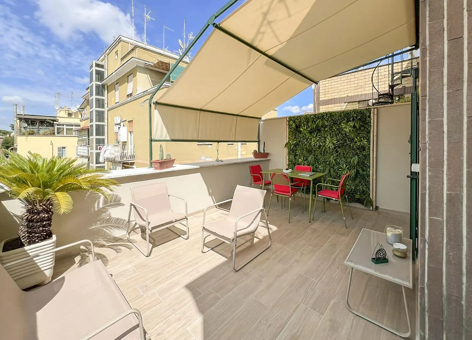 Attico Urbano Terrazza Su Roma Metro A Cornelia Apartman